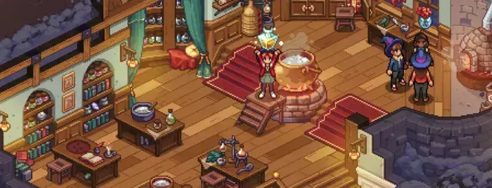 В Steam появилась страничка Witchbrook